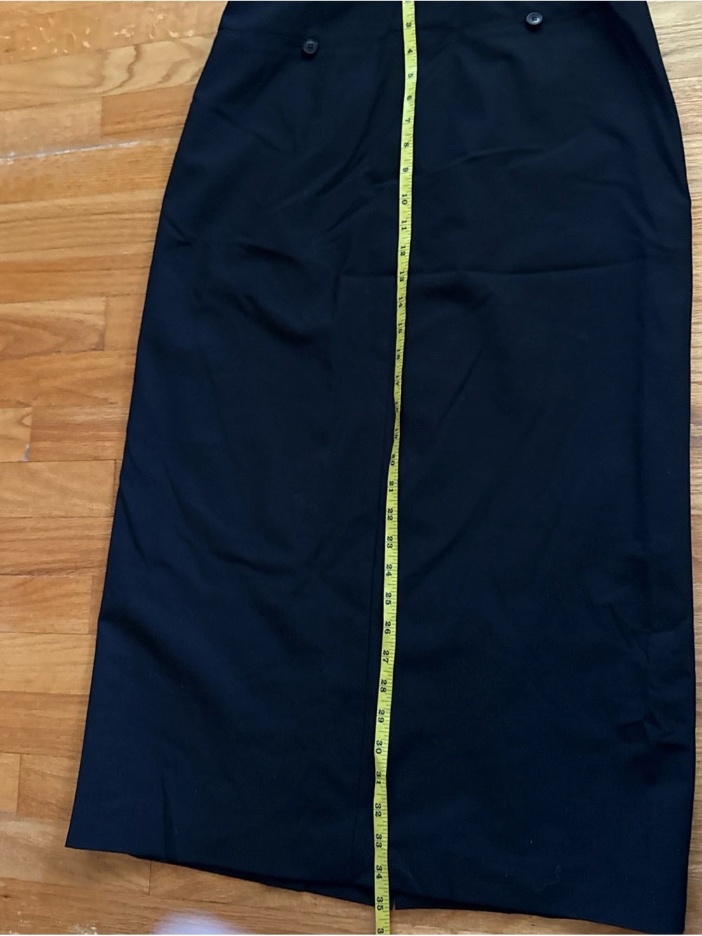 Giorgio Armani Le Collezioni Wool Midi Skirt - Picture 9 of 12